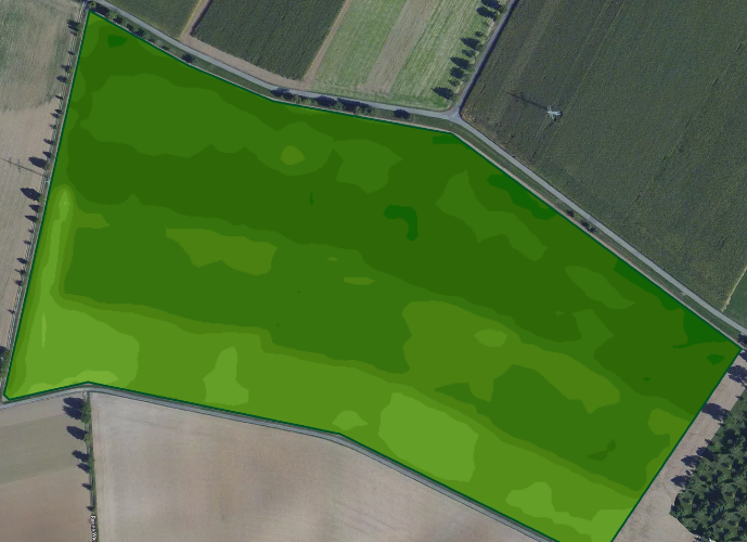 Atfarm - satelitní monitoring porostů